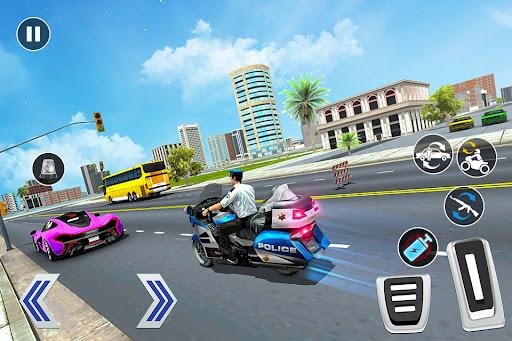 Police Car Chase - Crime City - Image screenshot of android app