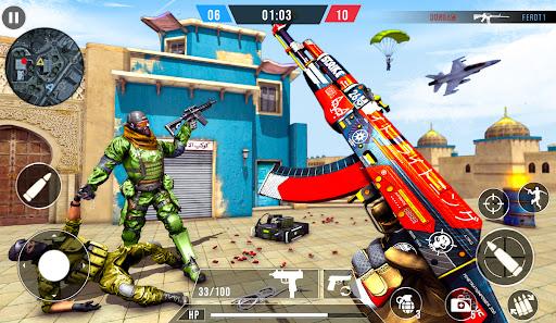 FPS Commando Terrorist Strike - Gameplay image of android game