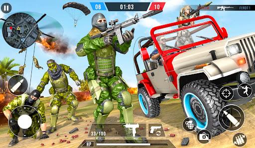 FPS Commando Terrorist Strike - Gameplay image of android game