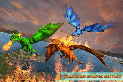 Police Dragon Robot Car Game - Gameplay image of android game