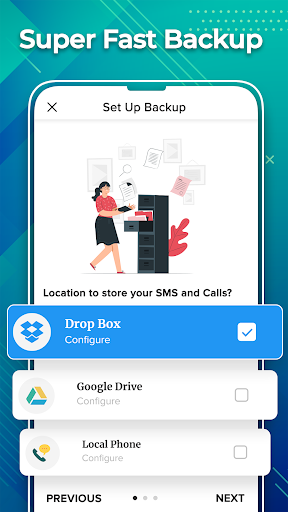 EZ SMS Backup and Restore: Recover Deleted Message - Image screenshot of android app