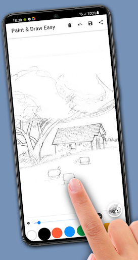 Paint draw easy - Simple paint - Image screenshot of android app