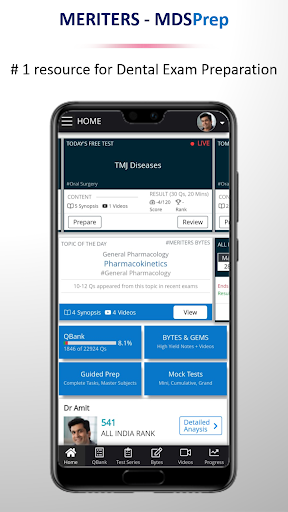 NEET MDS | INI-CET : MERITERS - Image screenshot of android app
