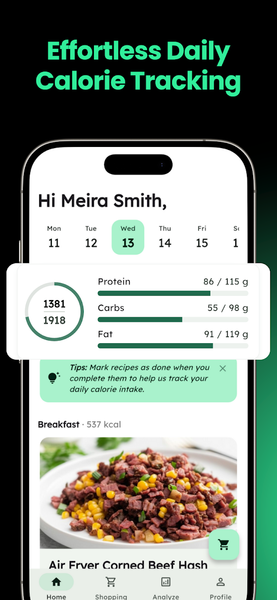 Meal Plan & Tracker: NutriPlan - Image screenshot of android app