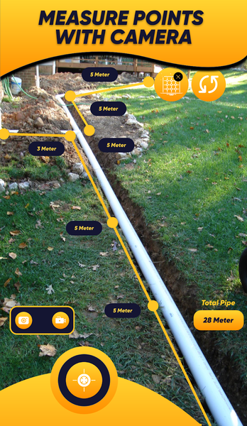 Ar Ruler - Measure distance - عکس برنامه موبایلی اندروید