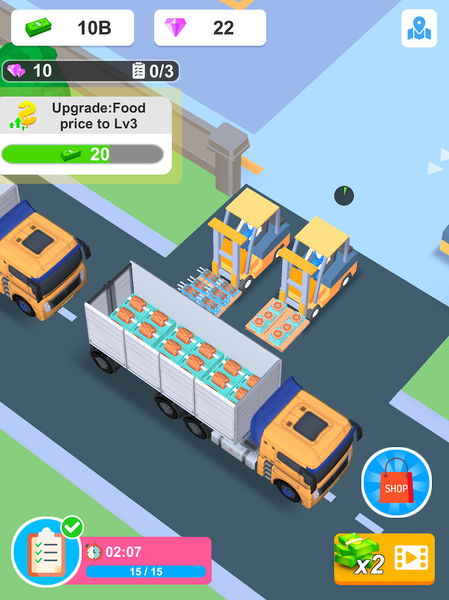 Meat Factory Manager - Gameplay image of android game