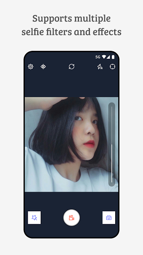 Best Selfie Video Recorder - Portrait Camera - Image screenshot of android app