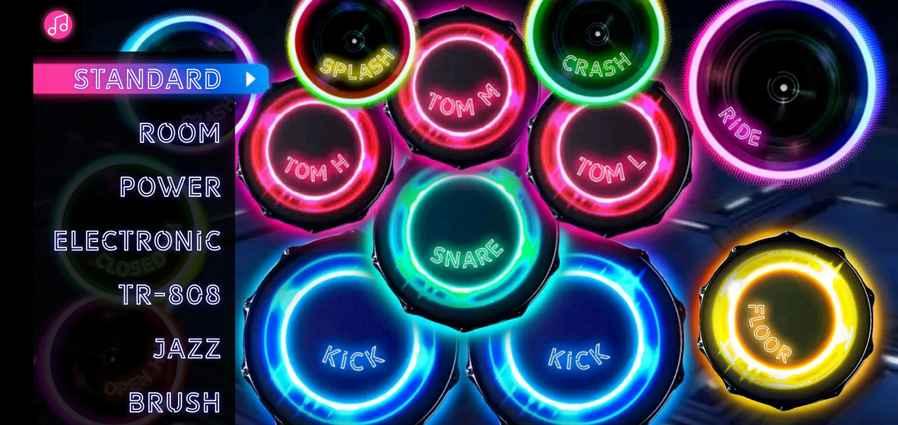 Infinity Drums : MIDI Drums - Image screenshot of android app
