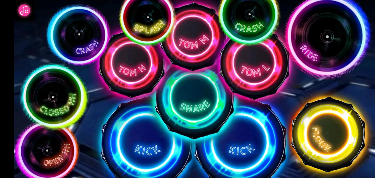 Infinity Drums : MIDI Drums - Image screenshot of android app