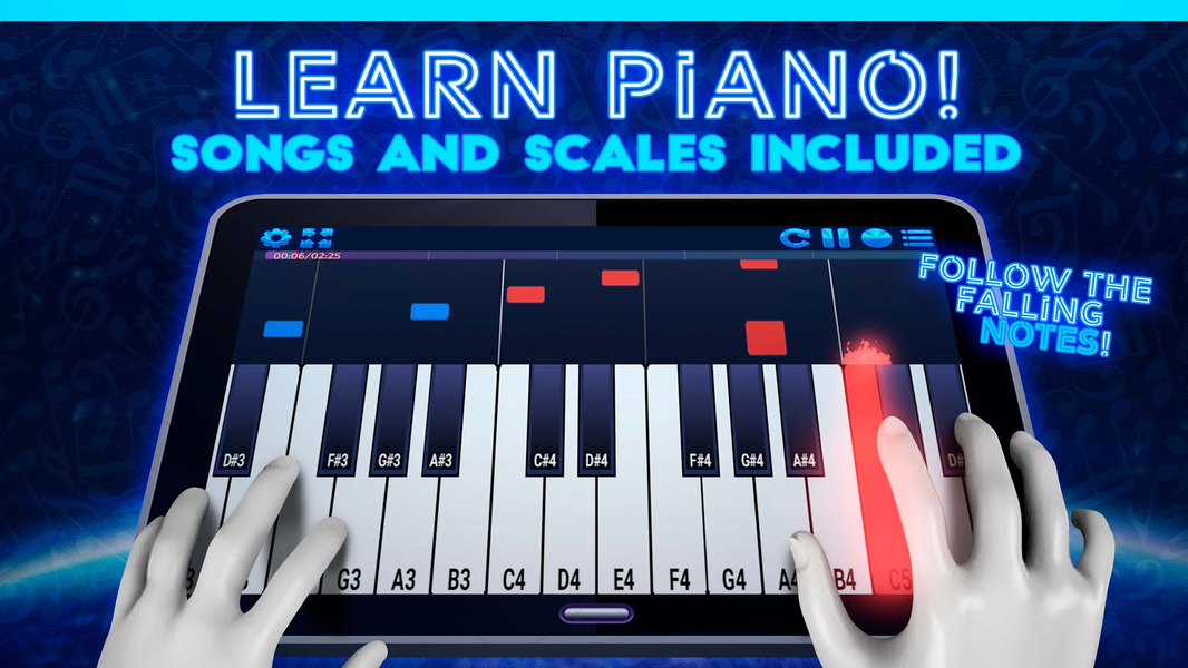 Pianopia: MIDI Piano Player - Image screenshot of android app