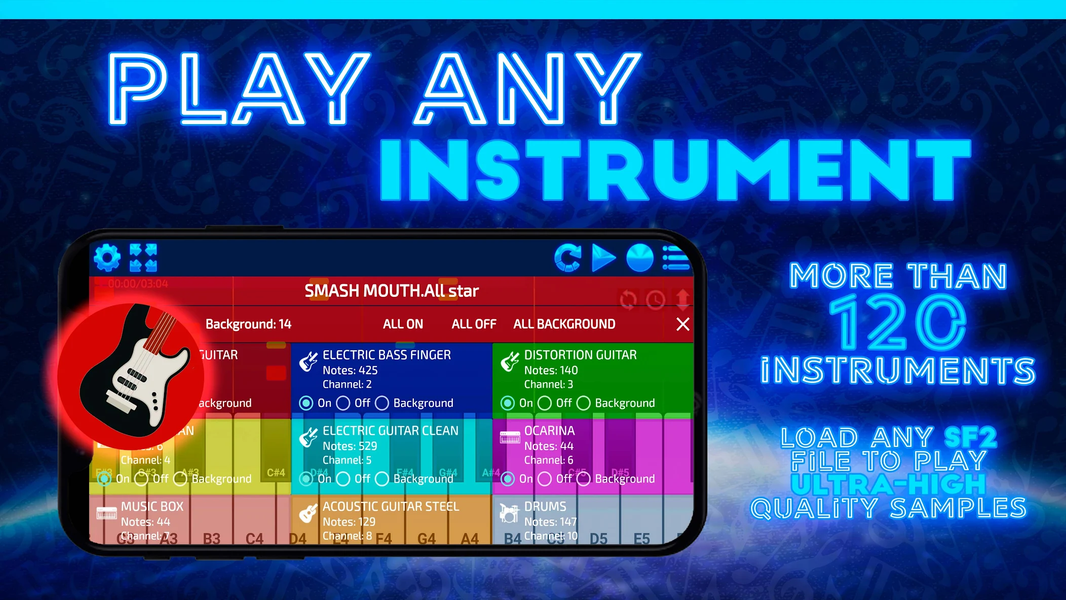 Pianopia: MIDI Piano Player - Image screenshot of android app