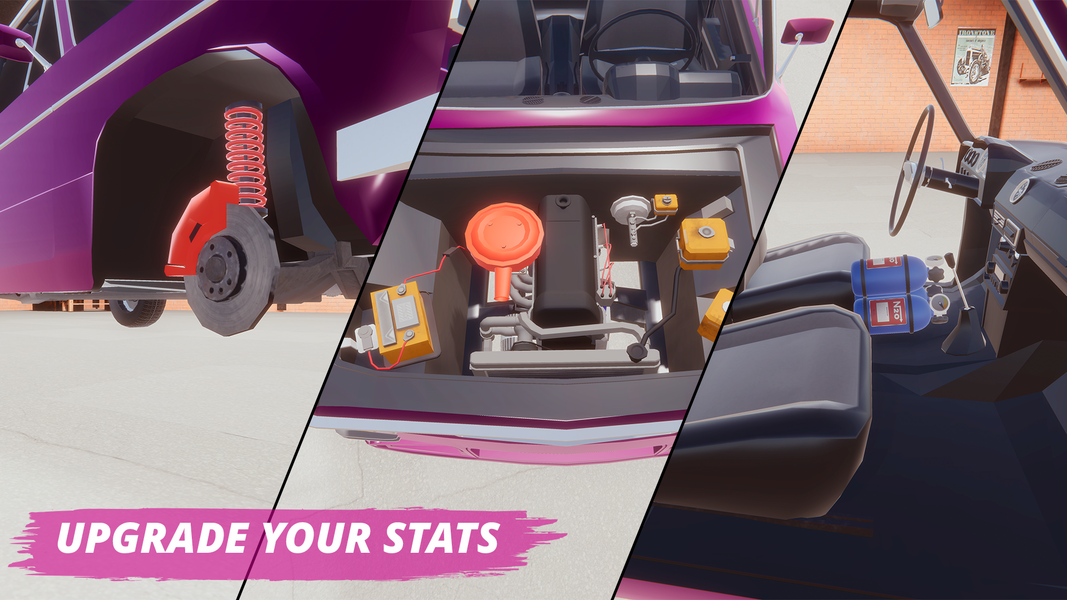 Mechanic: Car Tuning Simulator - Gameplay image of android game