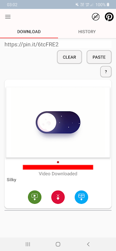 Video Photo Downloader for Pinterest - عکس برنامه موبایلی اندروید