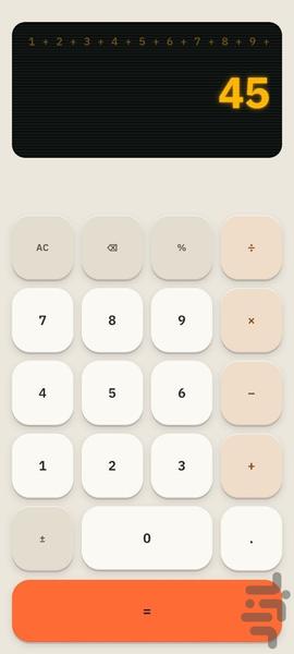 CalculaTOP | ماشین حساب پرتابی - عکس برنامه موبایلی اندروید