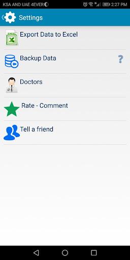 Blood Pressure - عکس برنامه موبایلی اندروید