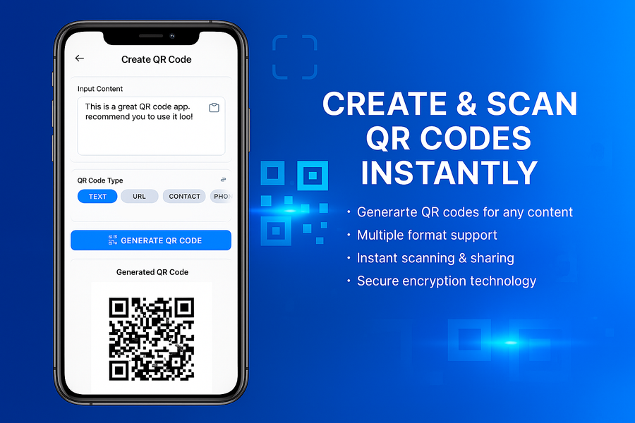 Quick QR - عکس برنامه موبایلی اندروید
