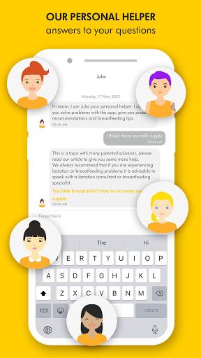 Medela Family - Breast Feeding - Image screenshot of android app