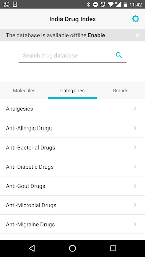 India Drug Index - Image screenshot of android app