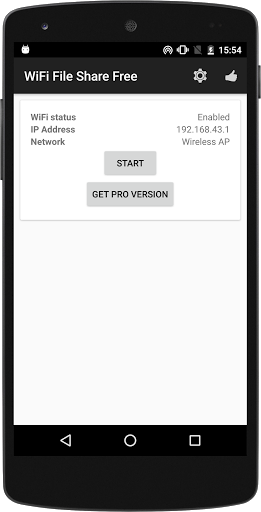 WiFi File Share - Free - Image screenshot of android app