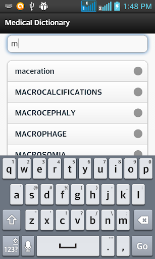 Medical Dictionary - Image screenshot of android app