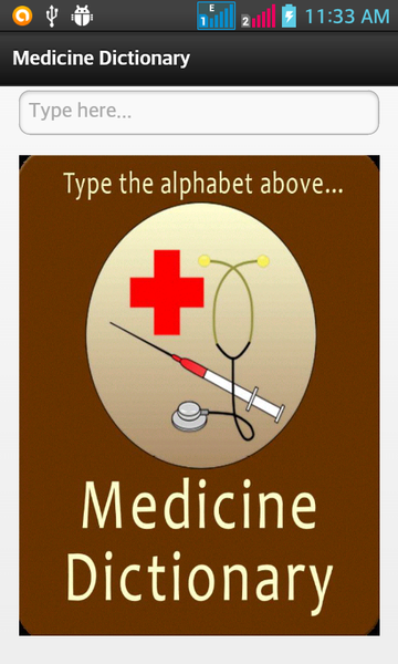 Medicine Dictionary - Image screenshot of android app