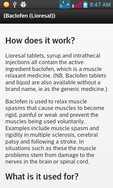 Medicine Dictionary - عکس برنامه موبایلی اندروید
