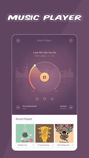 Music Player - عکس برنامه موبایلی اندروید