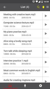 Voice Recorder - Image screenshot of android app