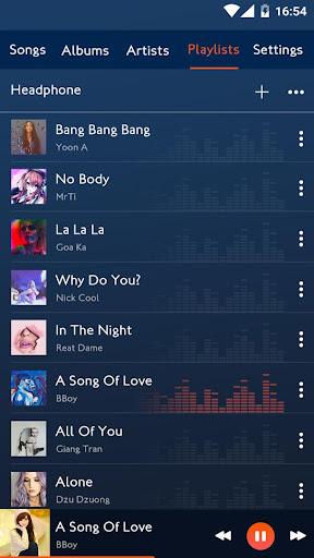 Music player - Image screenshot of android app