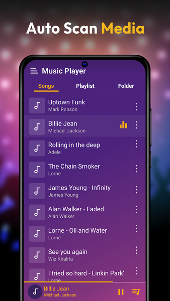 Music Player: MP3 Player - عکس برنامه موبایلی اندروید