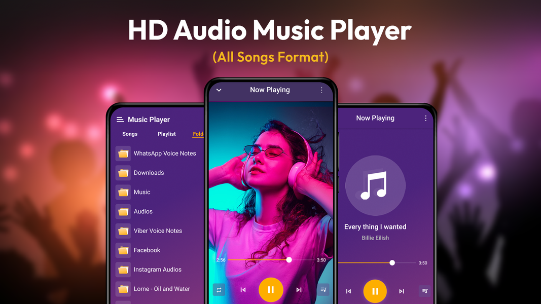 Music Player: MP3 Player - عکس برنامه موبایلی اندروید