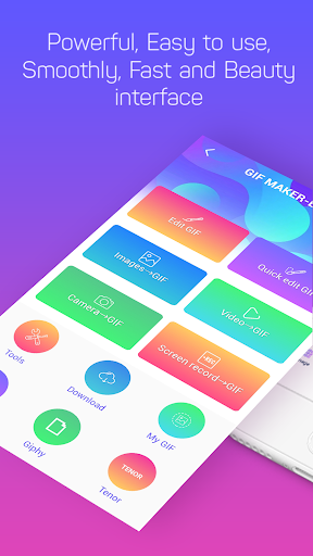 GIF Maker, GIF Editor - گیف ساز - عکس برنامه موبایلی اندروید
