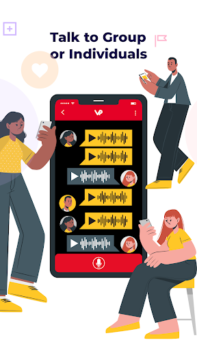 Walkie Talkie App: VoicePing - Image screenshot of android app