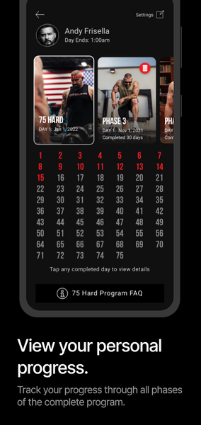 ۷۵ Hard - عکس برنامه موبایلی اندروید