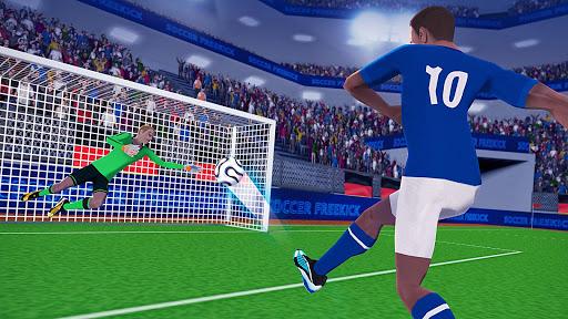 FreeKick Soccer World Champion - Gameplay image of android game