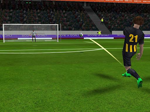 Freekick Football EUROPA League 18 - Gameplay image of android game