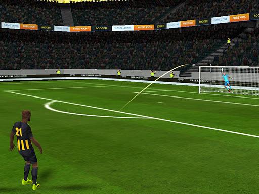 Freekick Football EUROPA League 18 - Gameplay image of android game