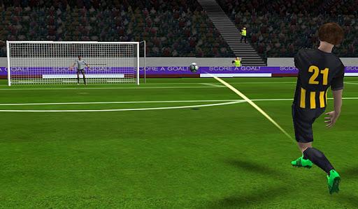 Freekick Football EUROPA League 18 - Gameplay image of android game