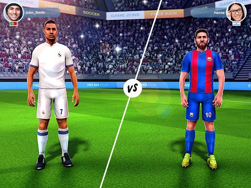 FreeKick PvP Football - Gameplay image of android game