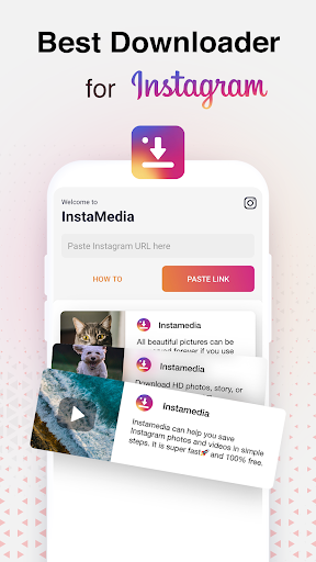 Photo, Video, IGTV and Story Downloader for IG - Image screenshot of android app