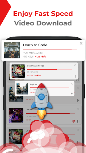 X Video Downloader - HD Player - عکس برنامه موبایلی اندروید