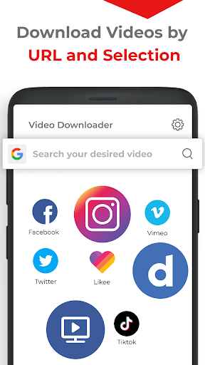 All Video downloader & Player - عکس برنامه موبایلی اندروید