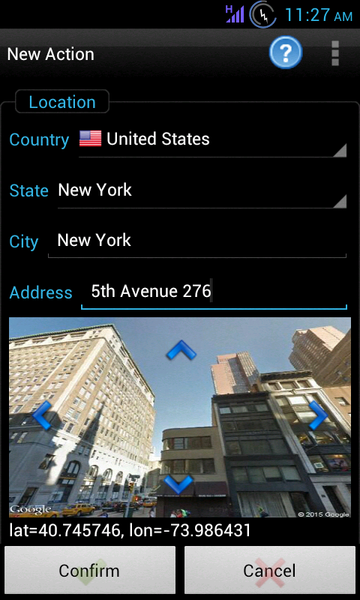 Personal Finance Location - Image screenshot of android app