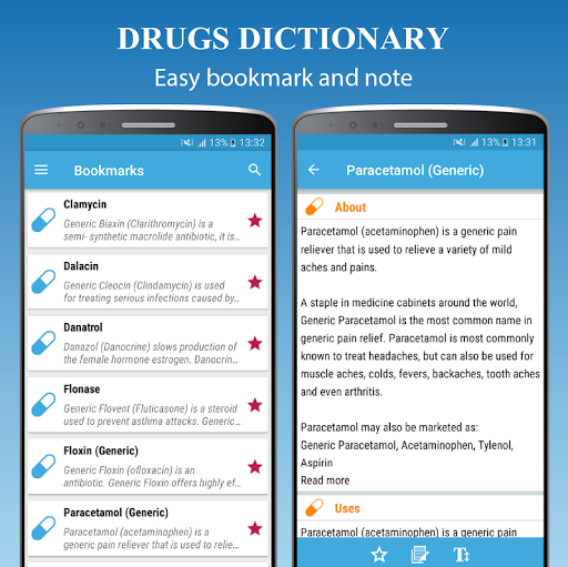 Drugs Dictionary Offline - عکس برنامه موبایلی اندروید