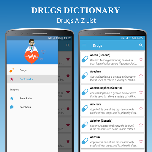 Drugs Dictionary Offline - عکس برنامه موبایلی اندروید