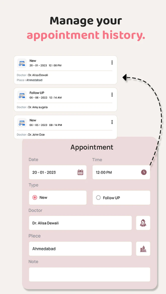 Medical Records - Health Logs - Image screenshot of android app