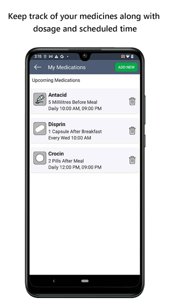 Medical Reminder - Image screenshot of android app