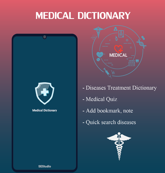 Medical Dictionary: Diseases - عکس برنامه موبایلی اندروید