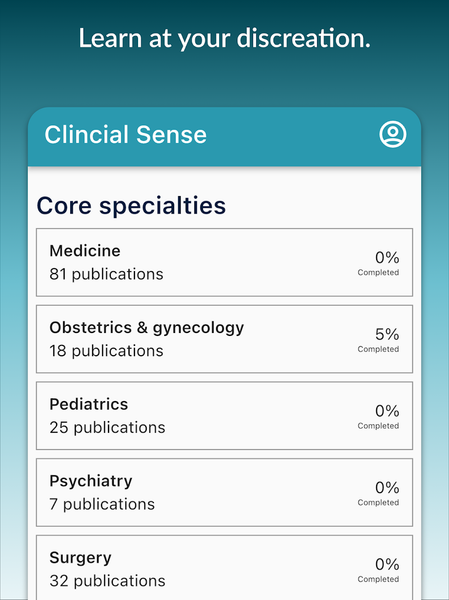 Clinical Sense - عکس برنامه موبایلی اندروید