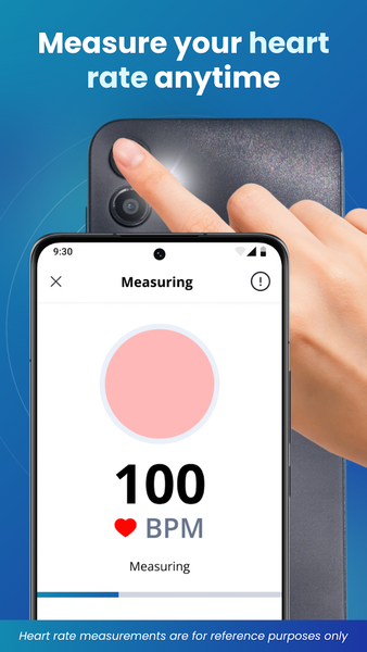 iPulse: Heart Rate, BP Tracker - عکس برنامه موبایلی اندروید